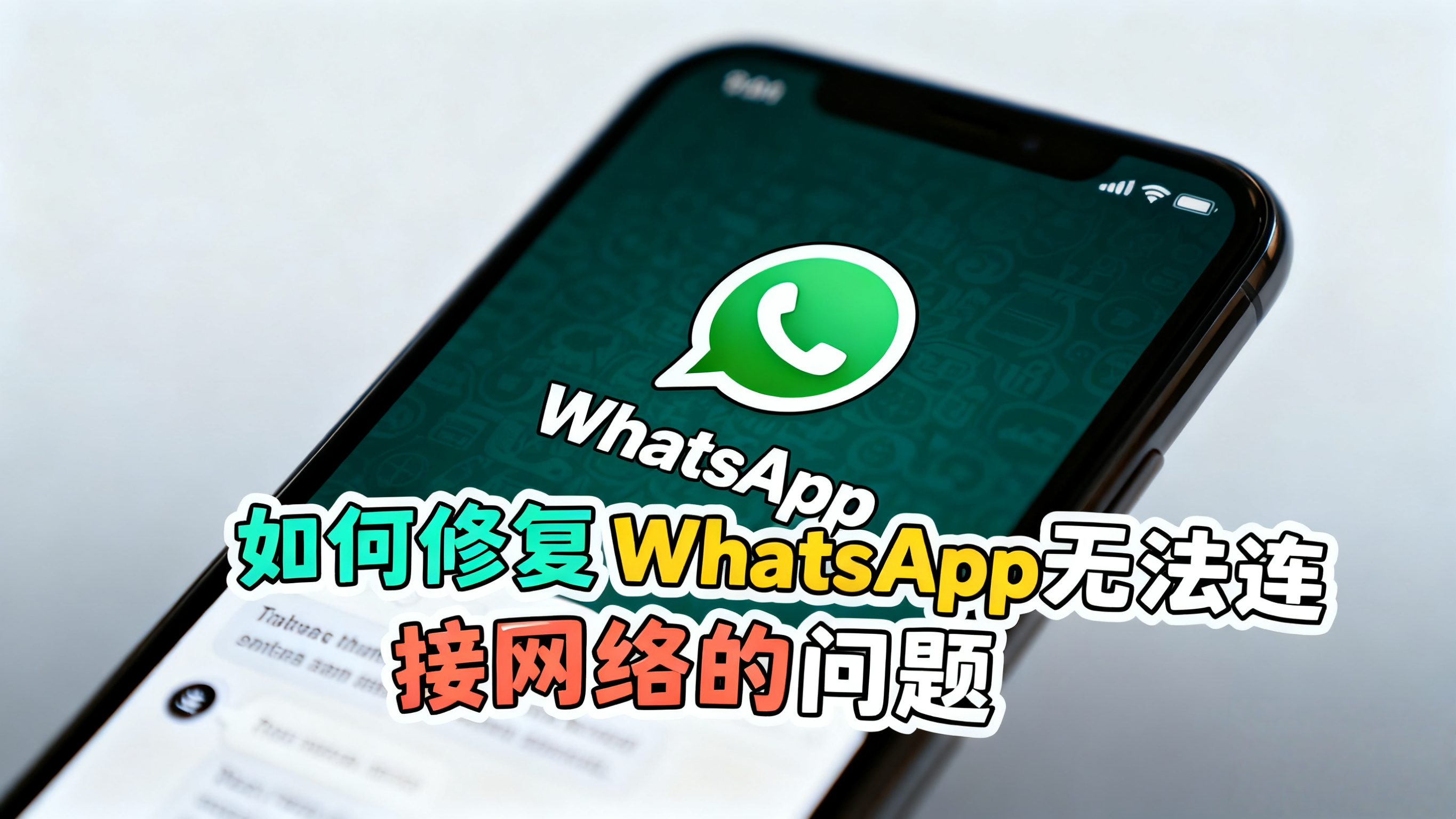 解决WhatsApp无法连接网络的问题:常见原因与修复方法