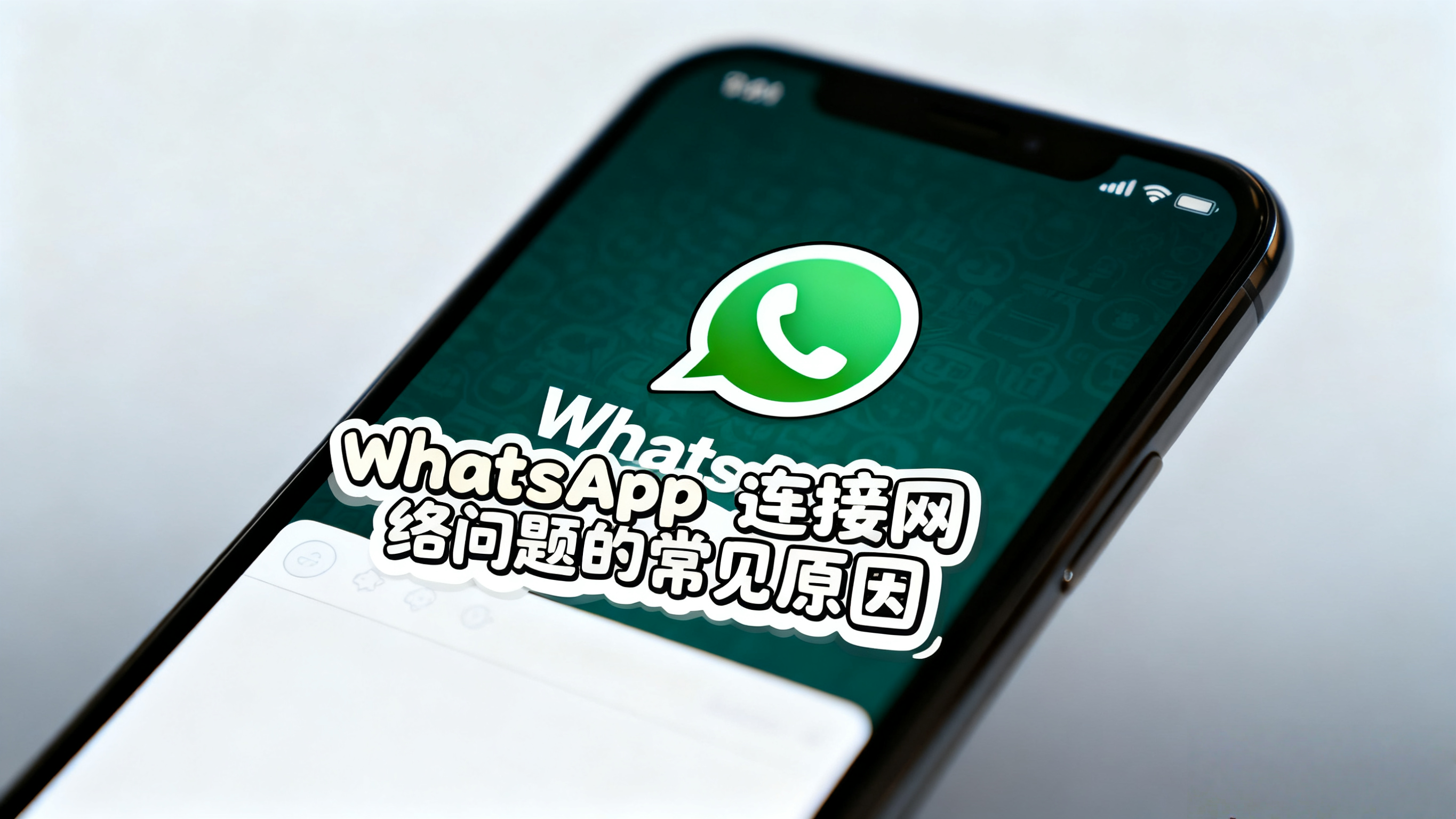 解决WhatsApp无法连接网络的问题：常见原因与修复方法