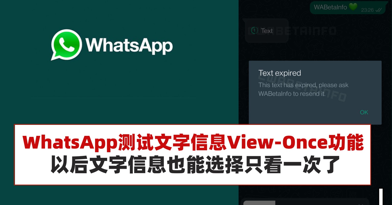 WhatsApp如何发送只能看一次的照片？完整教程