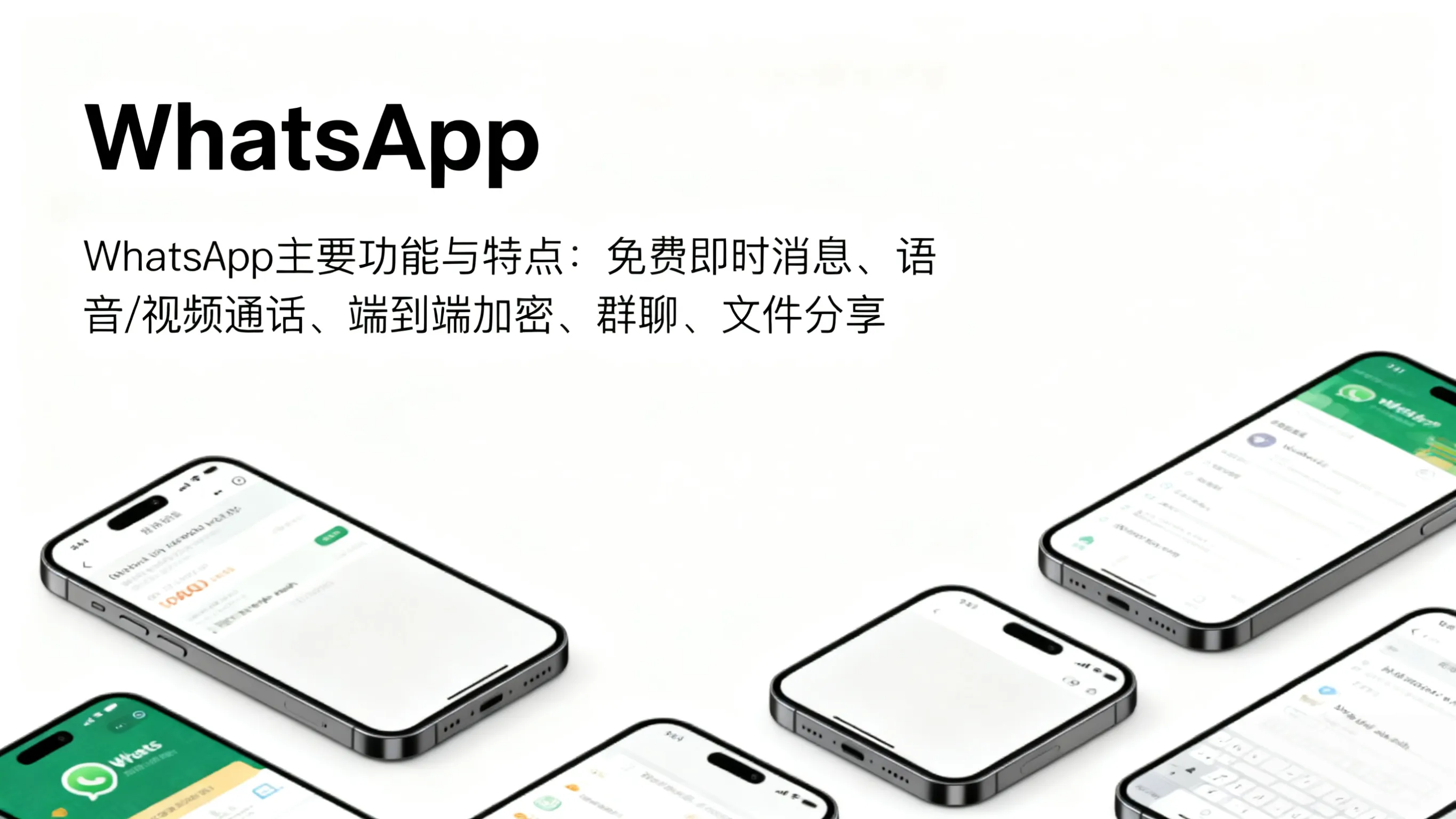 WhatsApp 高效沟通指南：从聊天设置到文件共享的功能详解